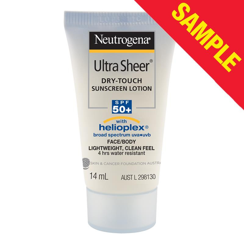 Kem Chống Nắng Neutrogena Ultra Sheer Dry-Touch Sunscreen Lotion SPF 50+ 14ml