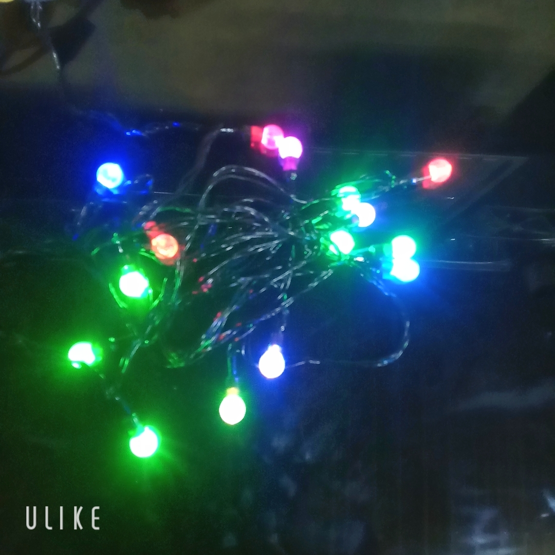 Đèn LED trang trí, dây đèn Nhấp nháy đổi màu siêu đẹp dài 2,5 mét