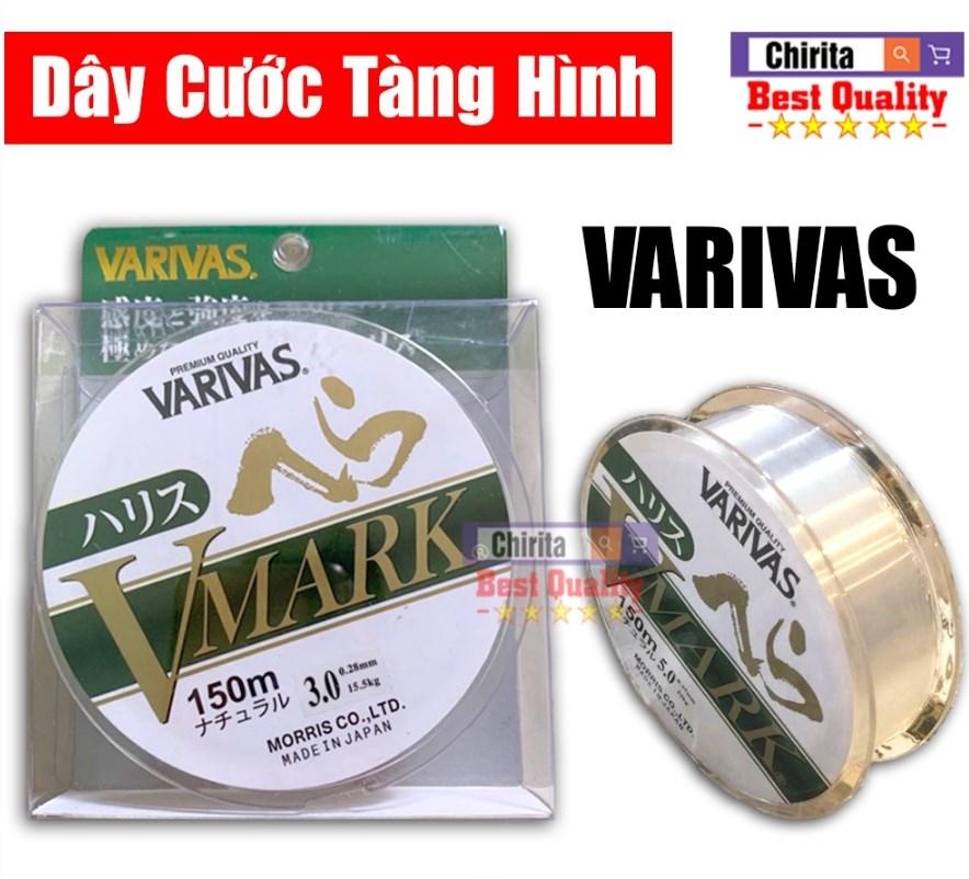 Dây cước câu cá Tàng Hình VARIVAS Vmark dài 100m - Dây cước câu cá Nhật Bản Cao Cấp ( Đủ SIZE )