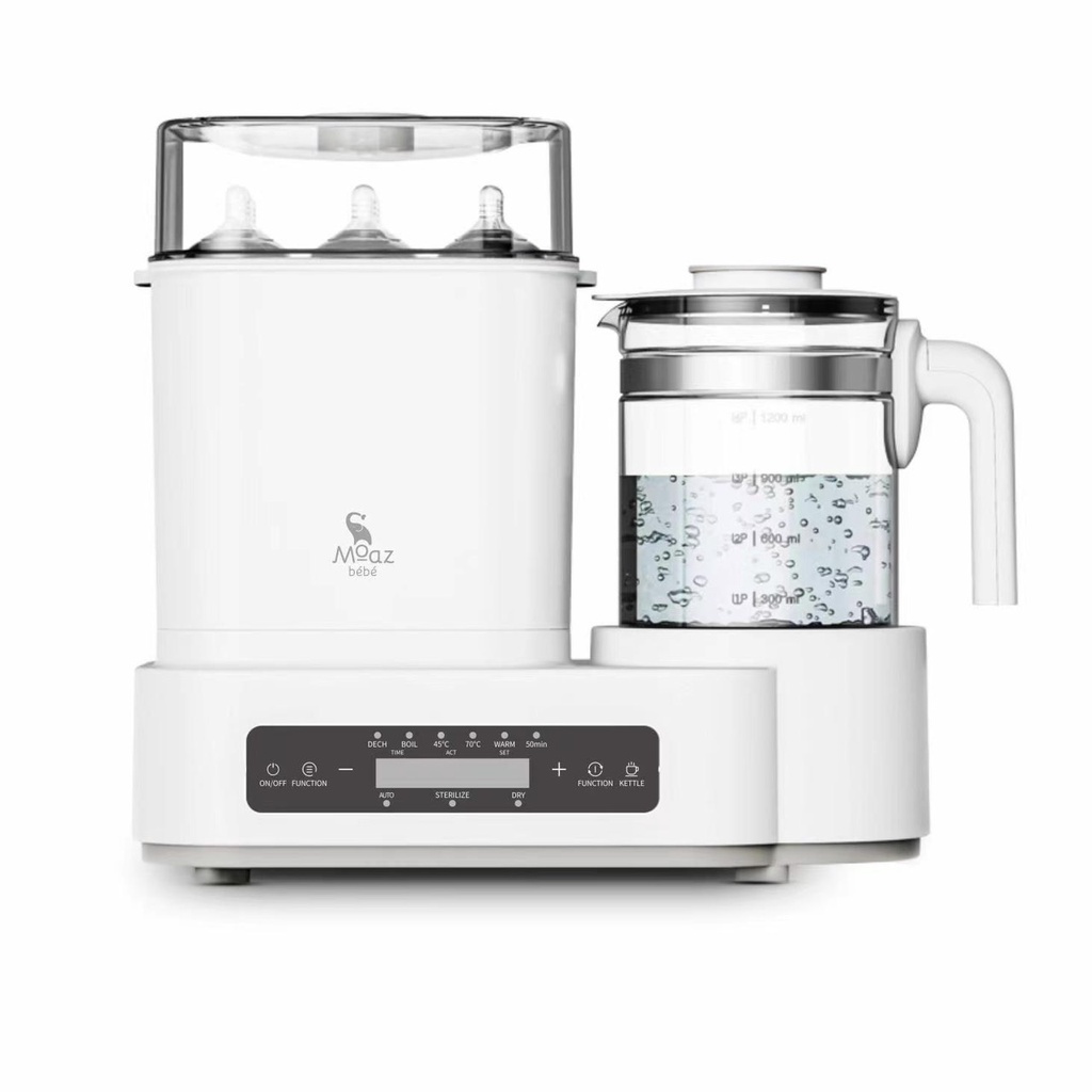 Máy tiệt trùng sấy khô và đun nước đa năng moaz bébé mb031