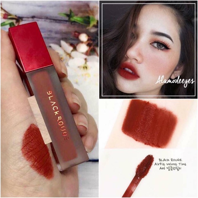 SON BLACK ROUGE MÀU 06 ĐỎ NÂU GẠCH