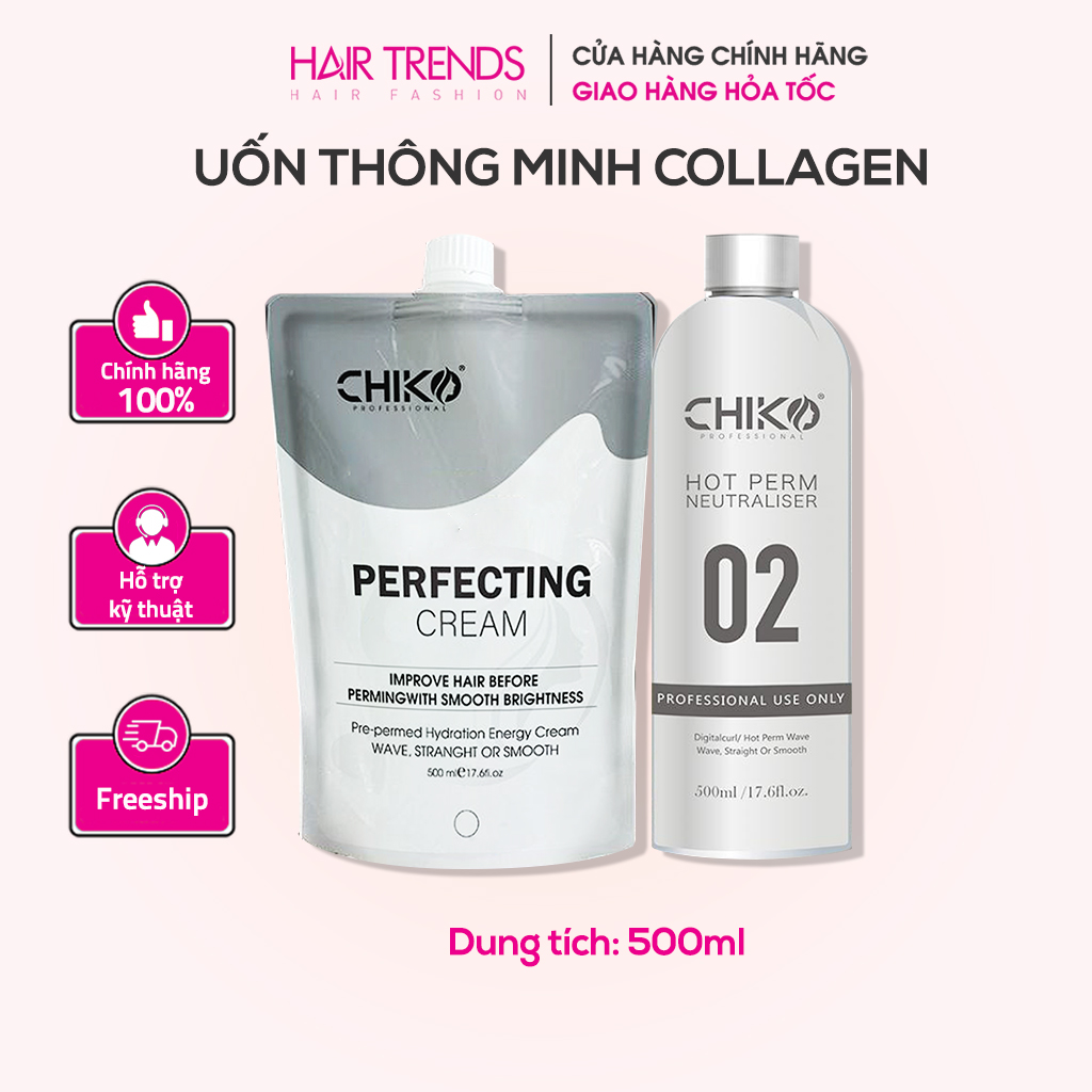 Thuốc uốn tóc collagen thông minh CHIKO