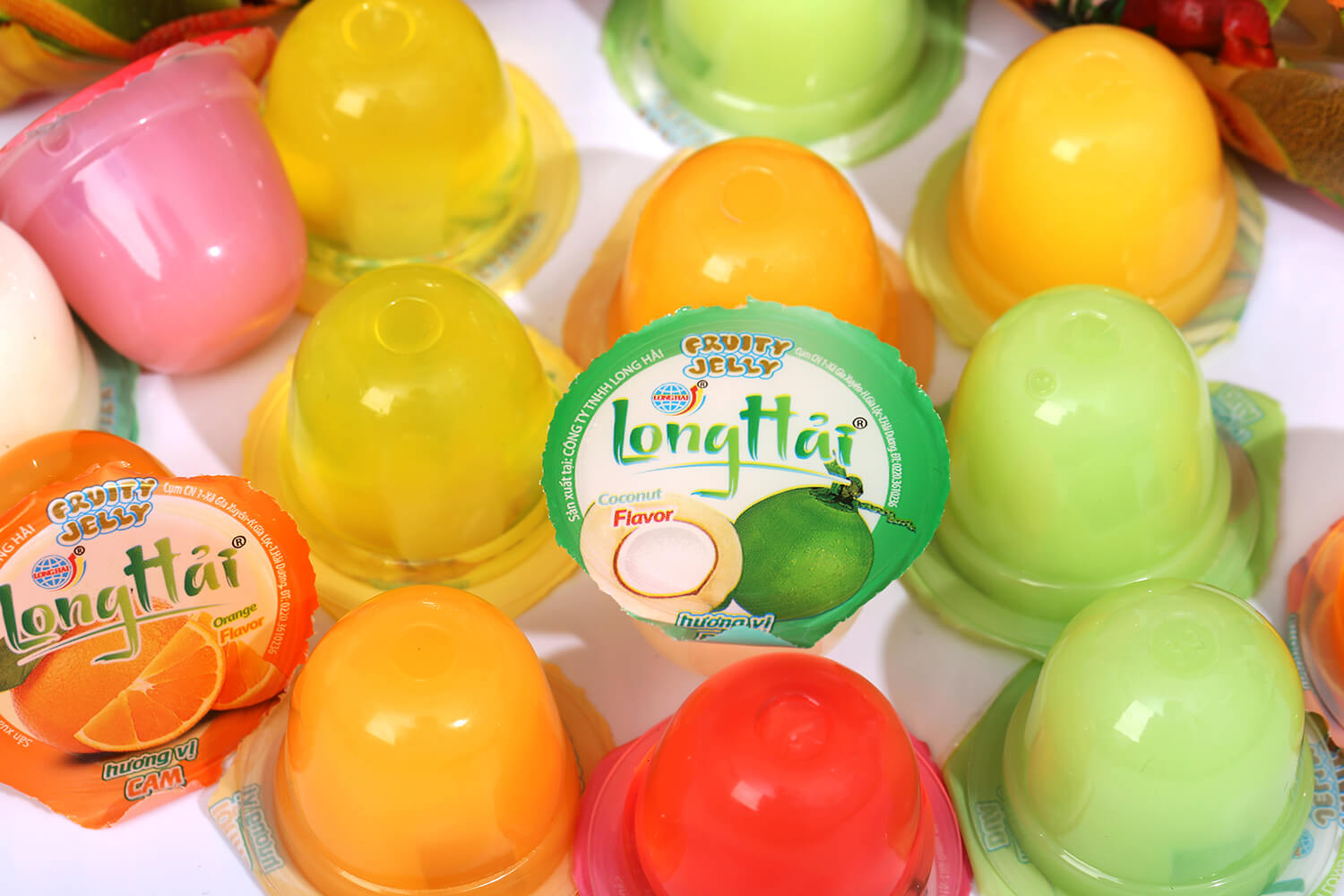 Thạch rau câu Long Hải túi 500g