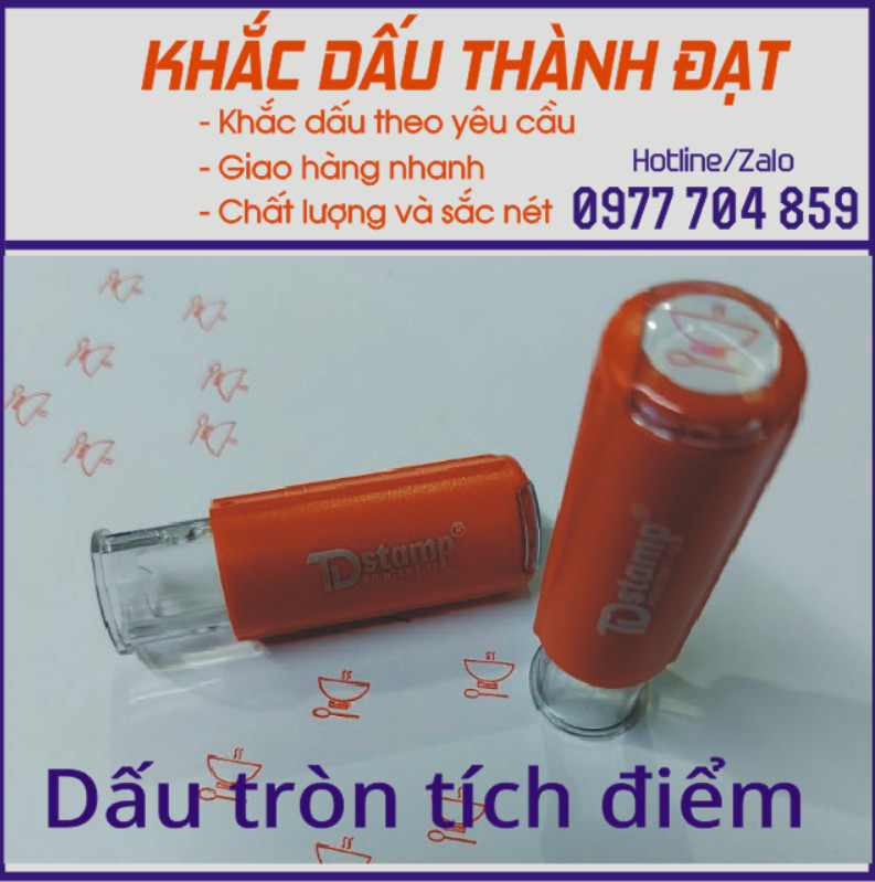 Dấu tích điểm theo yêu cầu