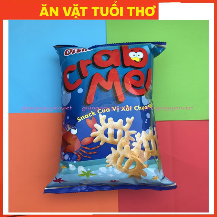 Bim bim Snack cua vị chua ngọt siêu to khổng lồ gói 75g