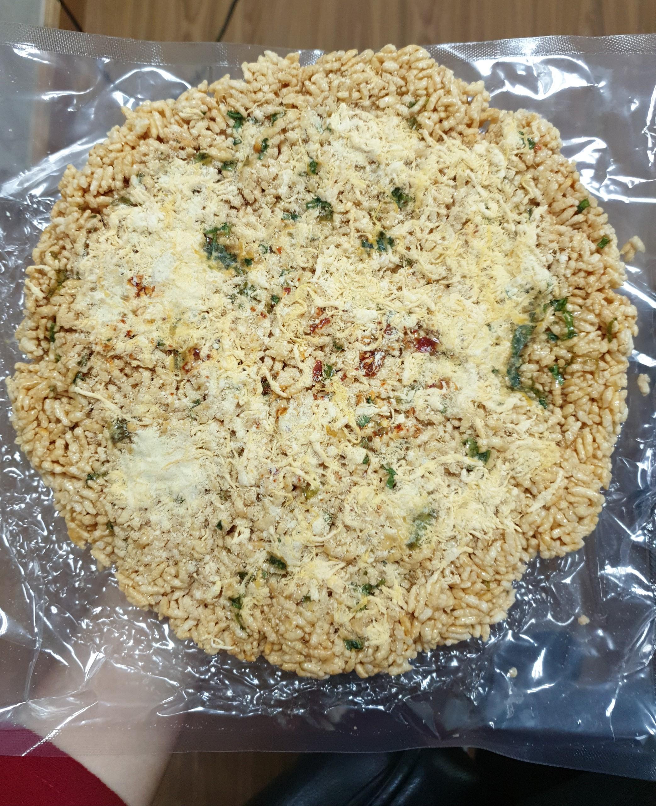 Bịch 250 gram cơm chấy chà bông hút chân không