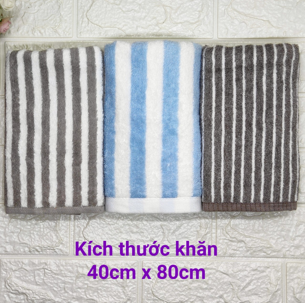Khăn cuốn tóc gội đầu, khăn gội spa, khăn lau đầu 100% cotton kích thước 34cm x 75cm - khích thước 40cm x 80cm - Gia dụng đồng nai