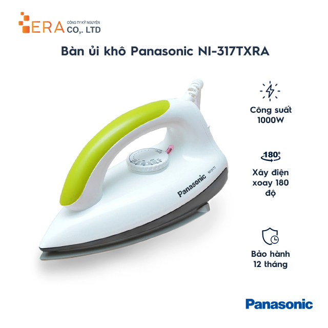 Bàn ủi điện panasonic pabu-ni-317txra