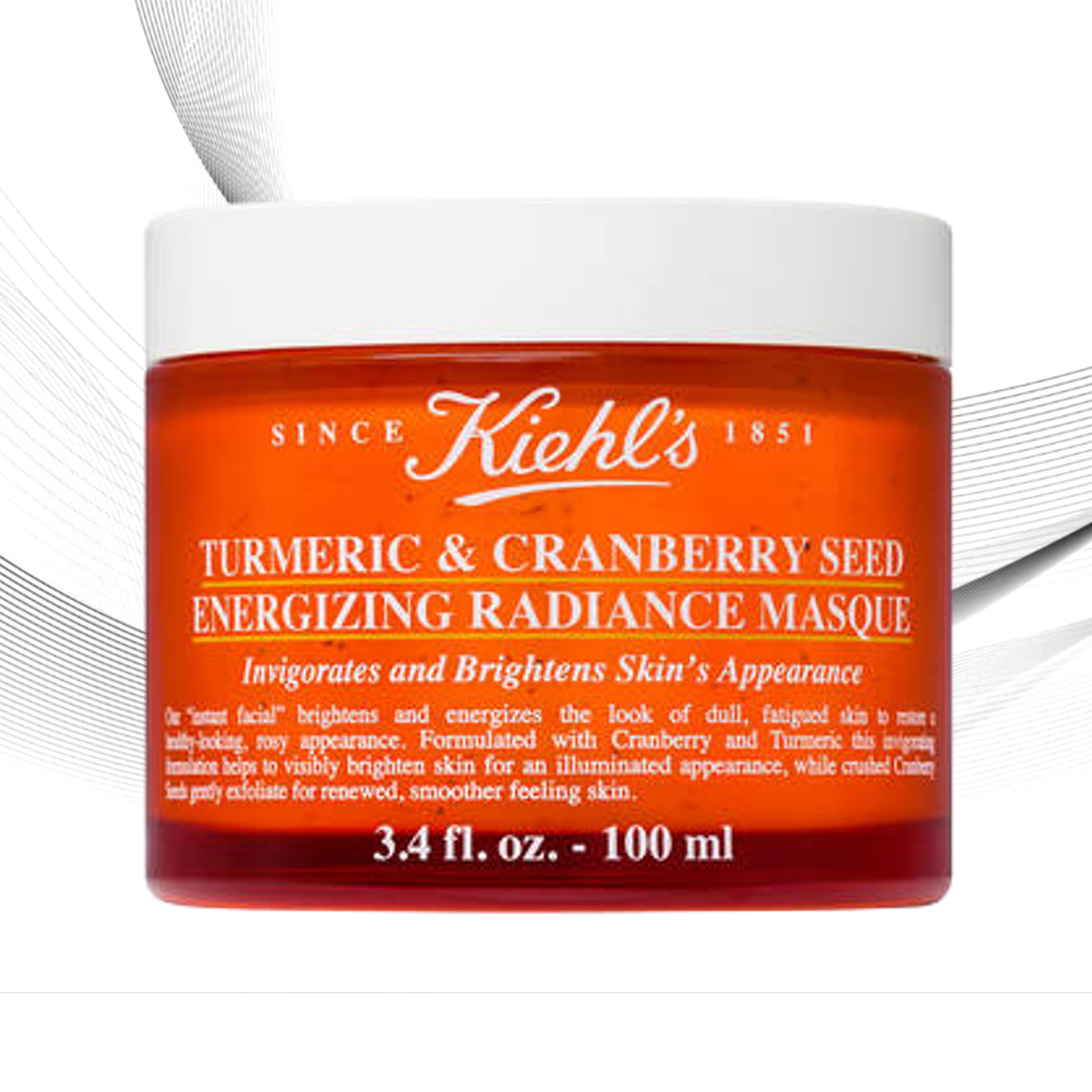 Mặt Nạ nghệ Kiehl's Turmeric & Cranberry Seed Energizing Radiance Masque 100ml