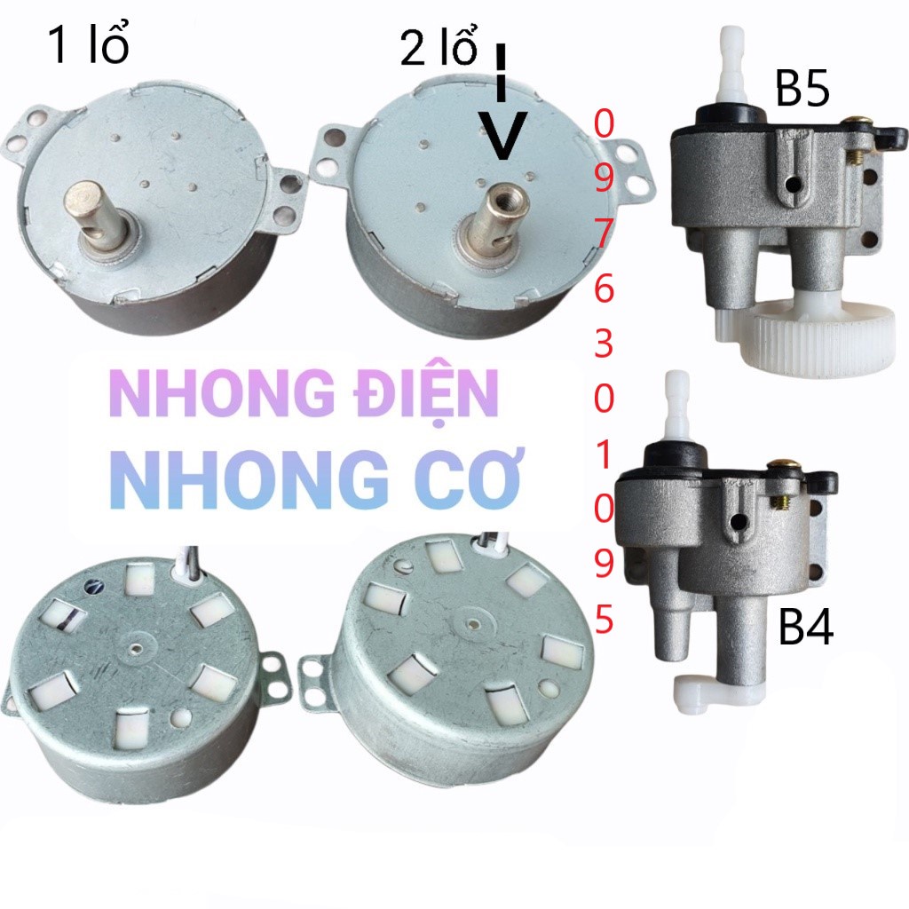 Nhông đảo điện quạt, nhông điện 220v hào quang