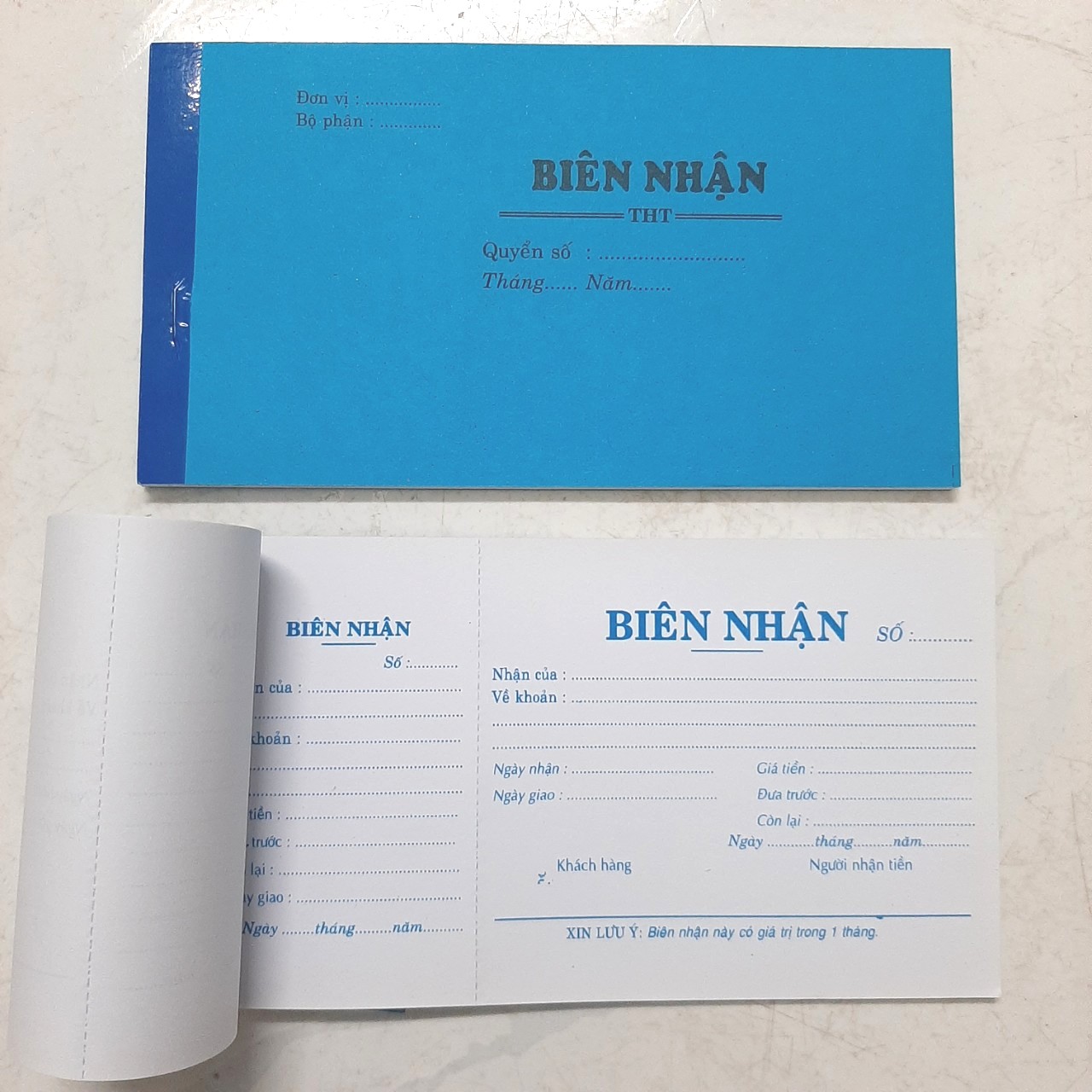 Biên nhận giấy ford - 50 tờ