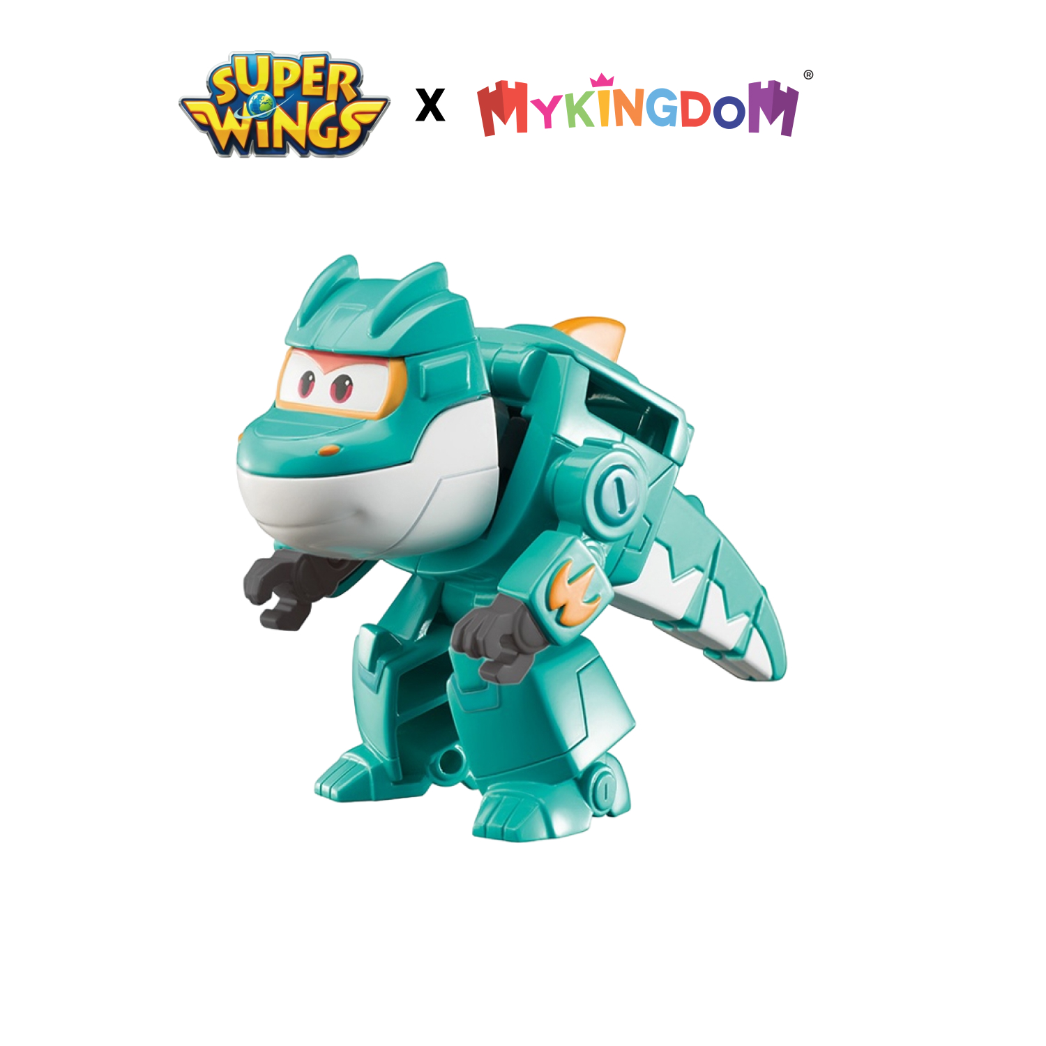 Đồ Chơi SUPERWINGS Robot Biến Hình Cỡ Nhỏ Khủng Long Huyền Thoại Tino YW760037