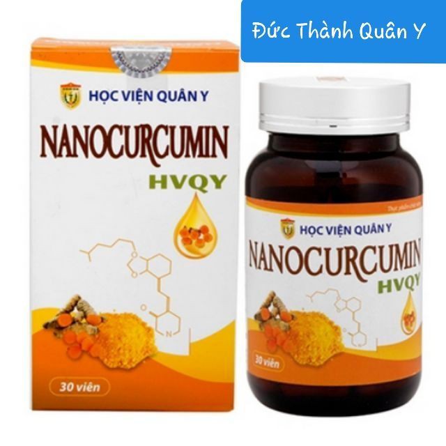 2 hộp nano curcumin học viện quân y - cam kết