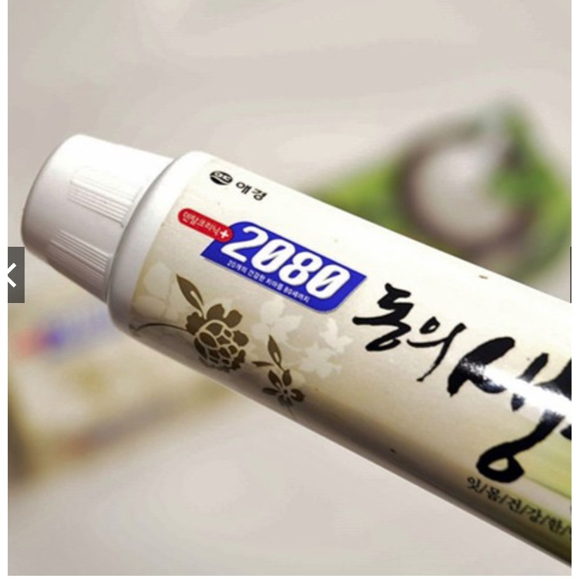 Kem đánh răng 2080 muối thảo dược hàn quốc 120gr