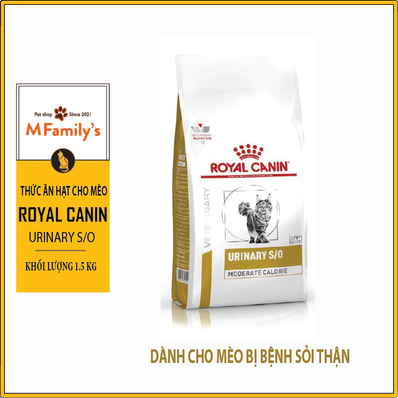 Royal Canin Urinary S/O cho mèo - Thức ăn cho mèo bị sỏi thận