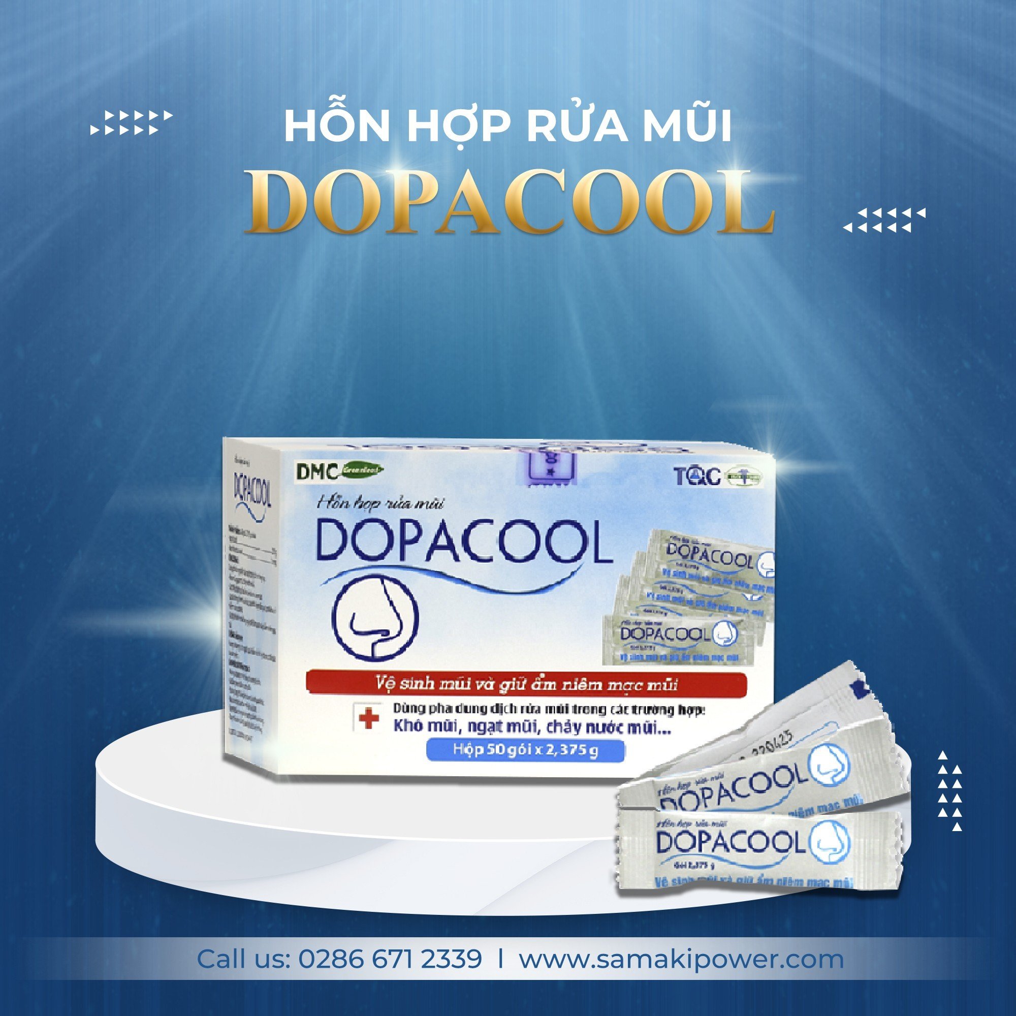 Hỗn hợp rửa mũi Dopacool