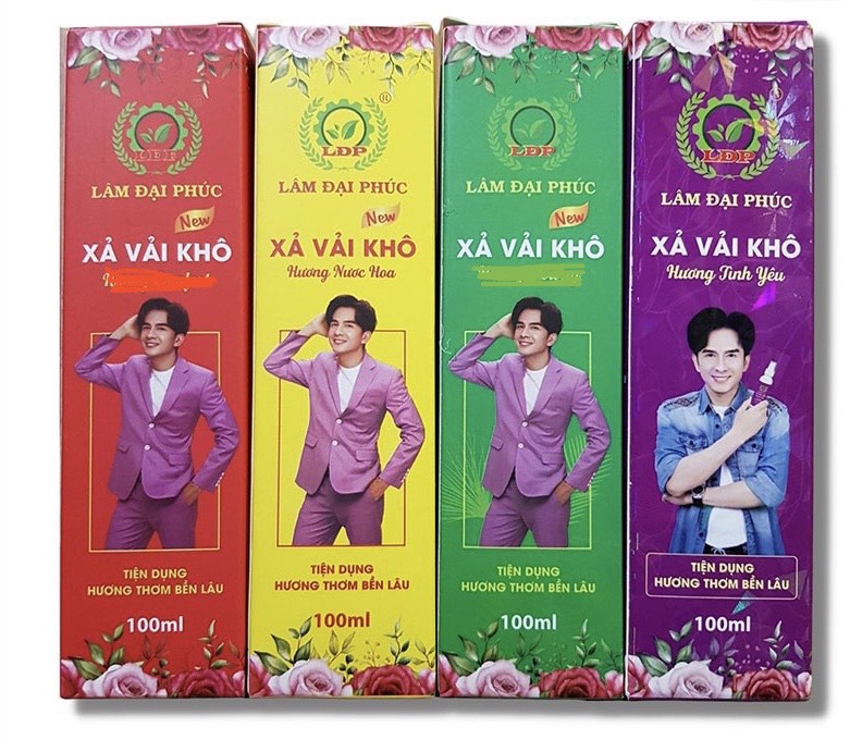 COMBOR 4 CHAI XÃ VẢI KHÔ  4 MÀU , XANH , VÀNG ,ĐỎ ,TÍM