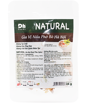 NATURAL GIA VỊ NẤU PHỞ BÒ HÀ NỘI