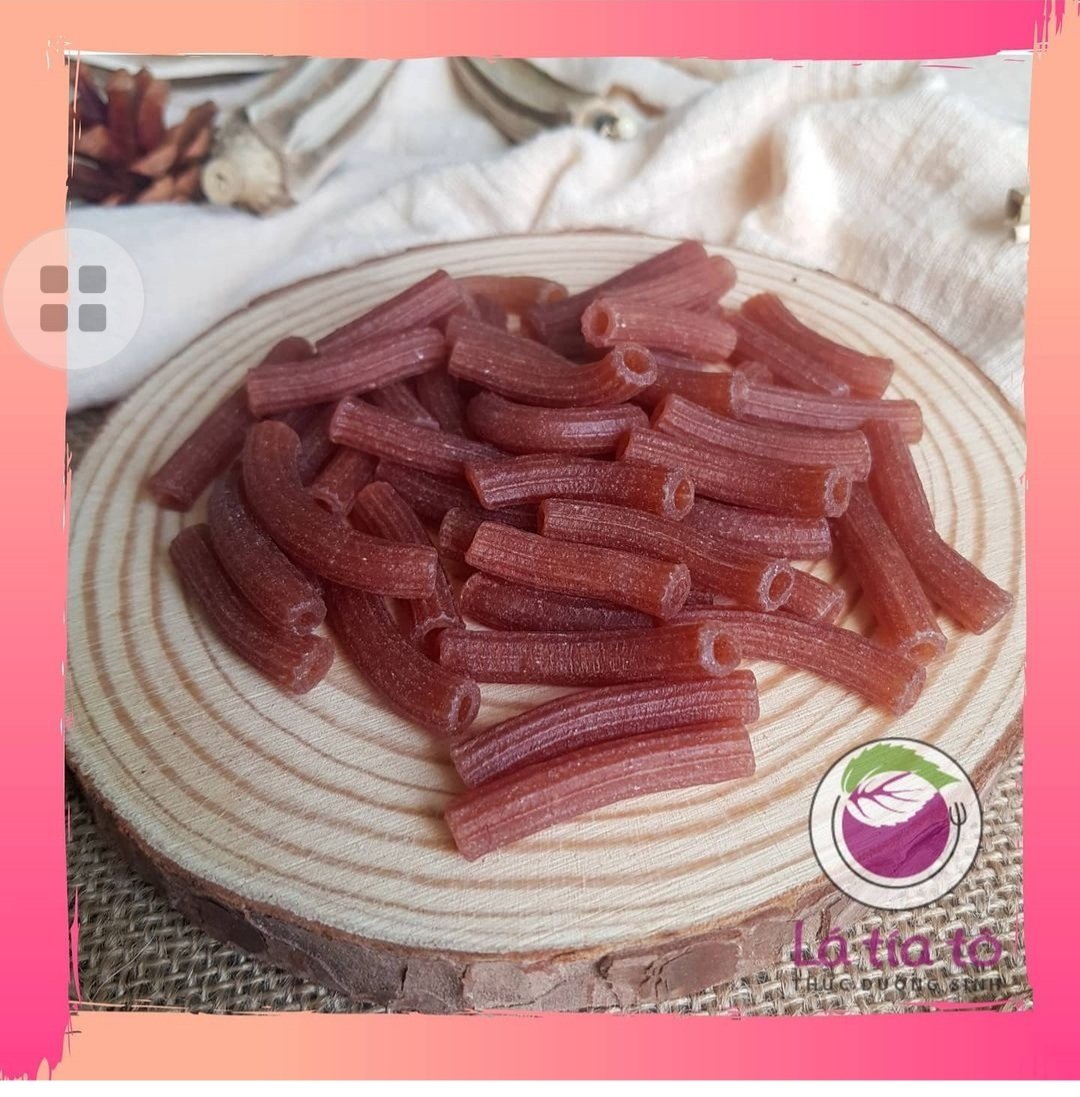 NUI GẠO LỨT ỐNG GIẢM CÂN EATCLEAN 300GR - LÁ TÍA TÔ