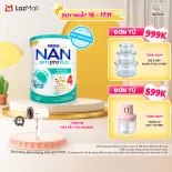 [CHỈ 15-17.11 QT Đơn 599K/999K] [Tặng máy sấy tóc] Sữa Bột Nestlé NAN OPTIPRO PLUS 4 1500g Cho Bé 2 - 6 Tuổi: Công Thức Độc Quyền Nhập Khẩu Từ Thụy Sỹ, Chứa Phức Hợp 5-HMO