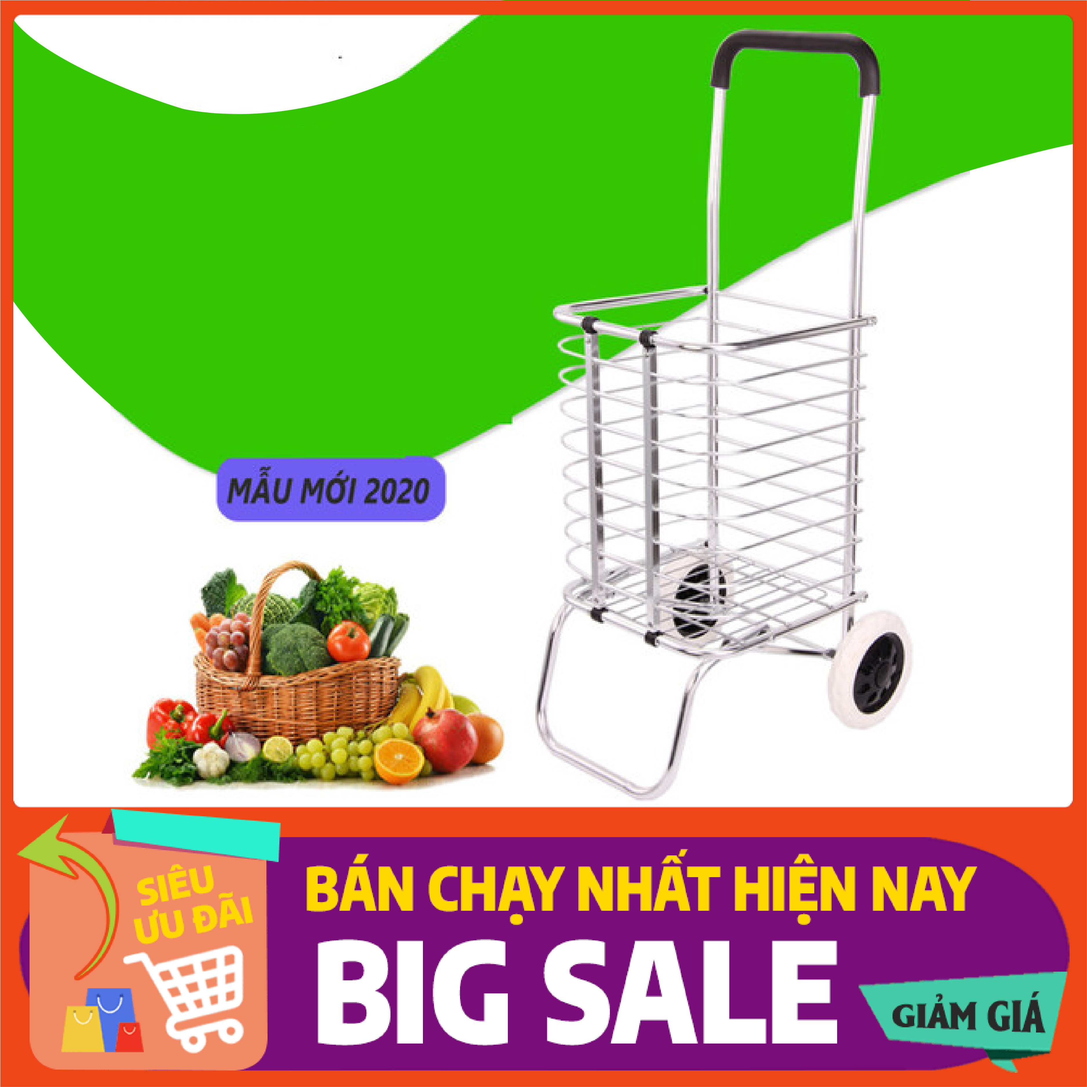 Xe đi chợ xdc01 bền đẹp giá rẻ