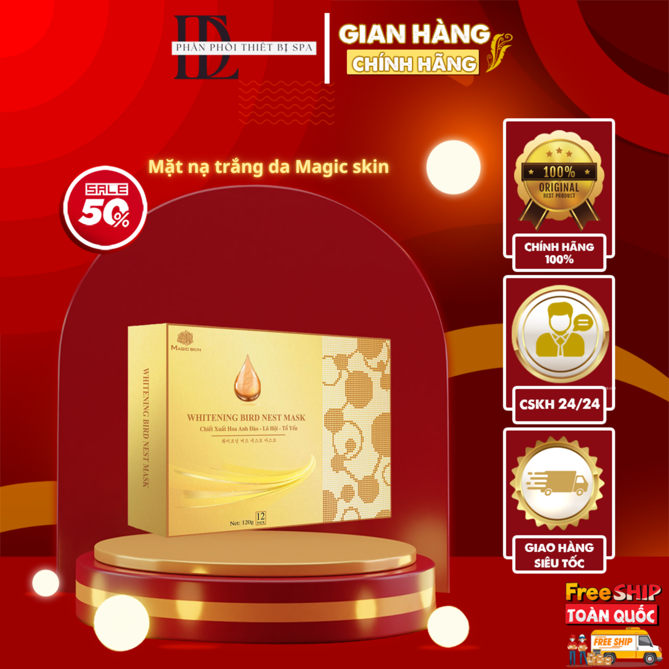 MẶT NẠ TRẮNG DA MagicSkin