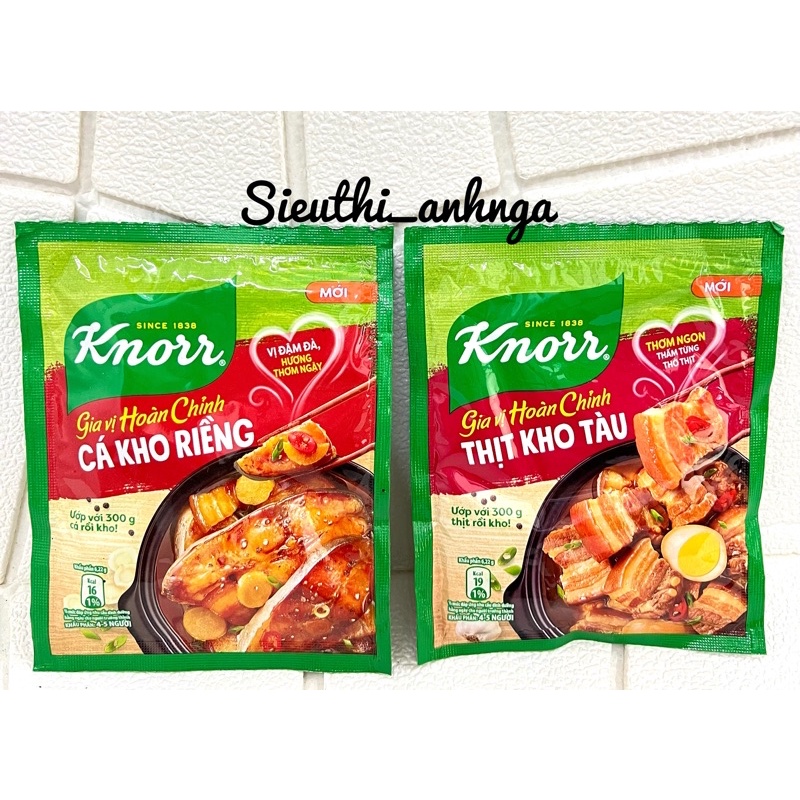 Cá kho riềng . thịt kho tàu knorr 28f