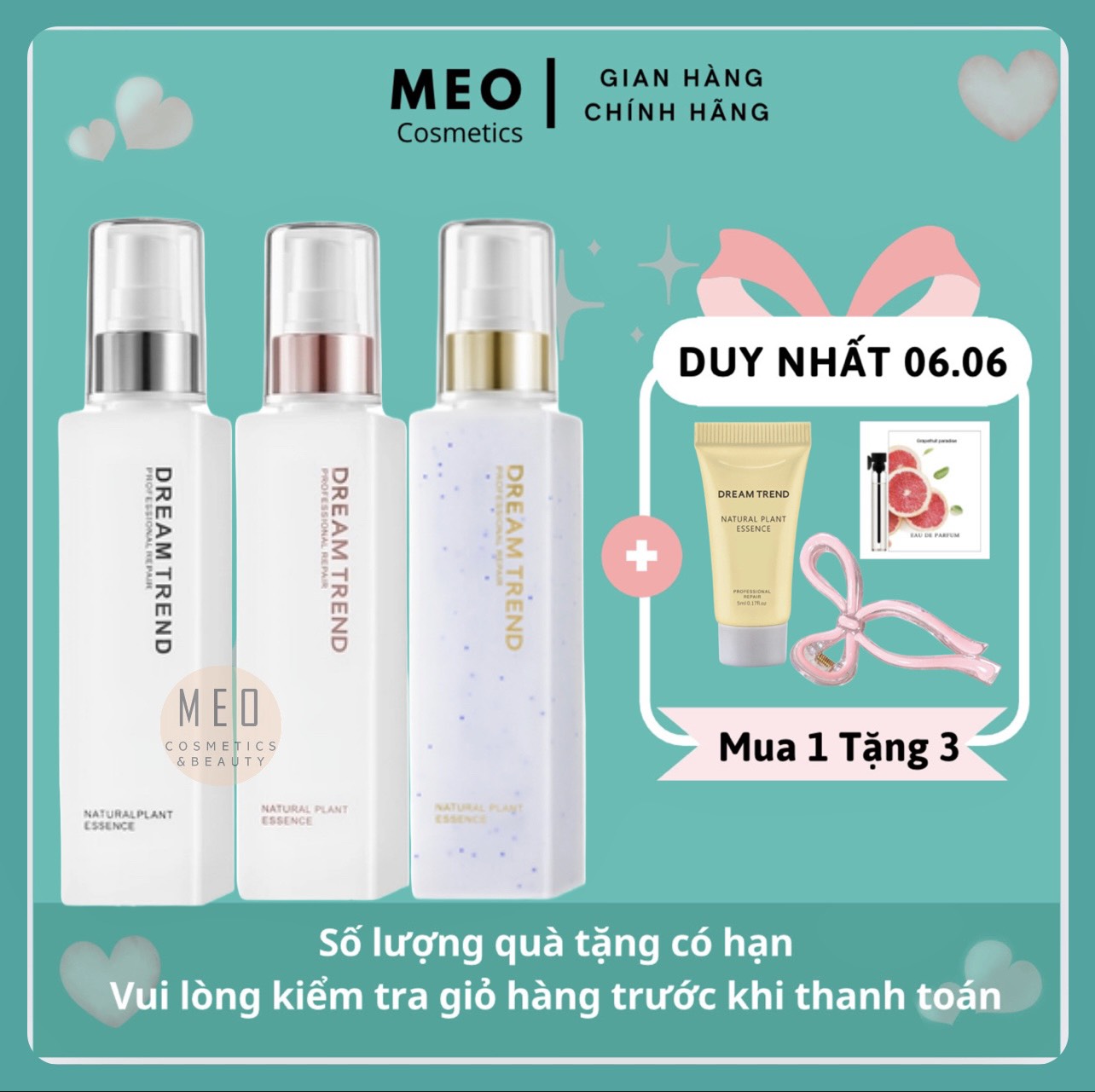 Essence tinh chất dưỡng tóc aha dream trend 150ml