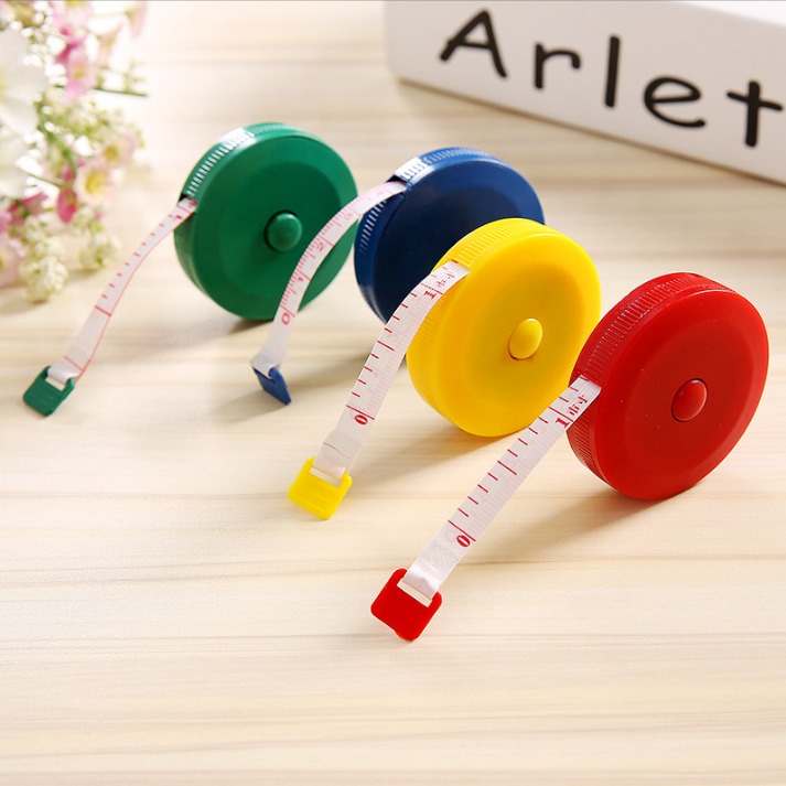 Thước dây cuộn mini 150cm dễ dàng bỏ túi mang theo