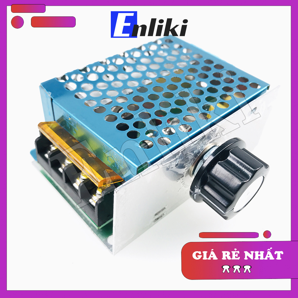 Mạch dimmer 4000w 220vac điều chỉnh tốc độ động cơ
