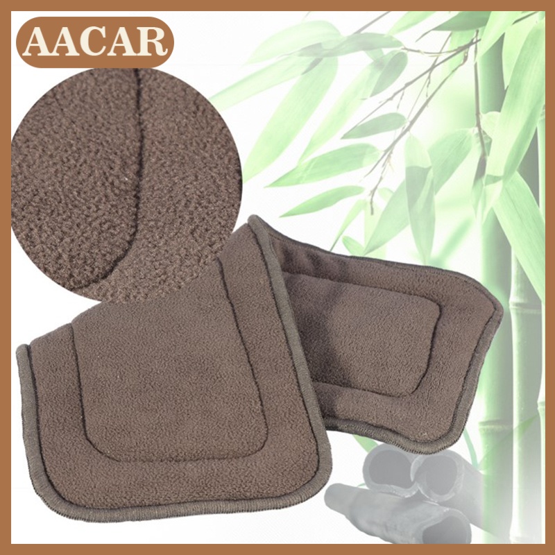 AACAR Có thể giặt dành cho người lớn Tã 5 lớp tre than vải tã lót chèn Pad