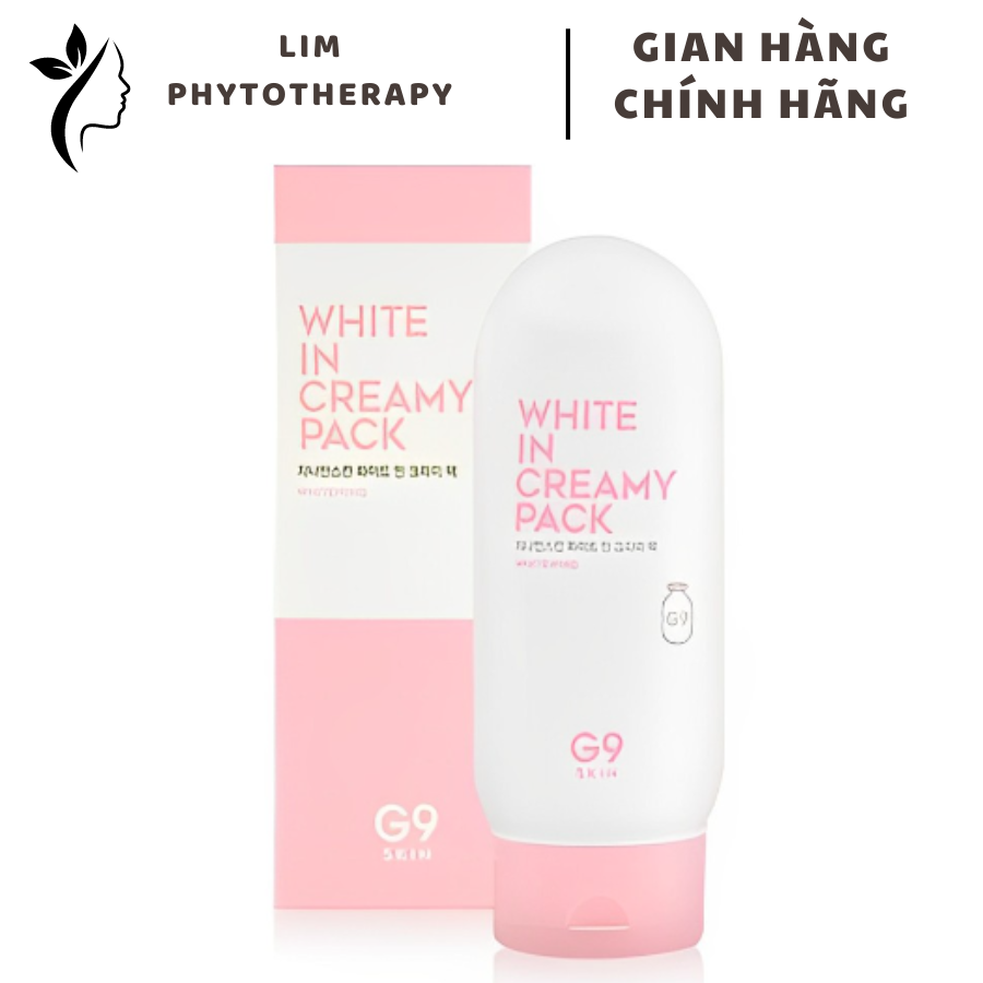 Kem ủ trắng da body g9 skin white in creamy pack 200ml