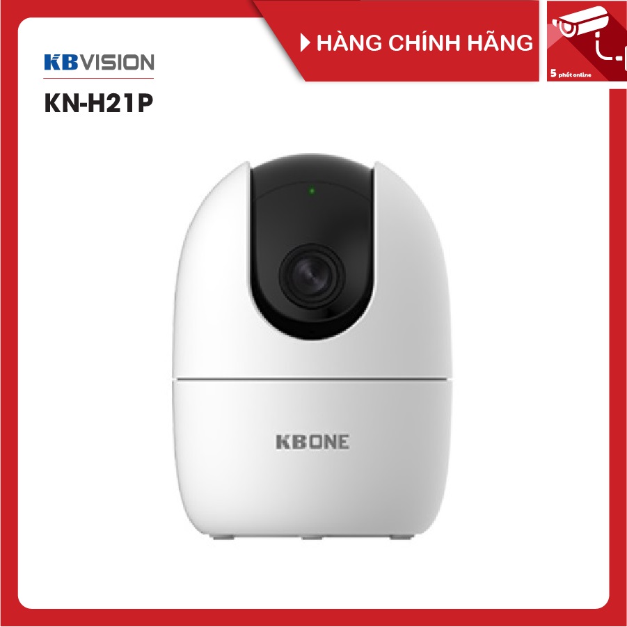 Camera ip wifi 2mp kbvision kb. one kn-h21p 360 1080p, chính hãng 100% - h21p