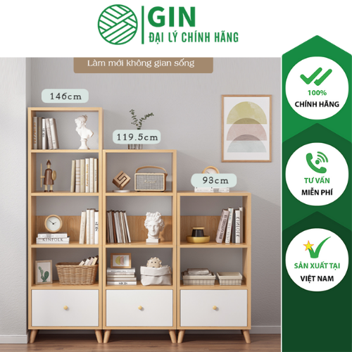 Tủ sách nhiều tầng, Kệ đa năng thông minh giá rẻ-GP144