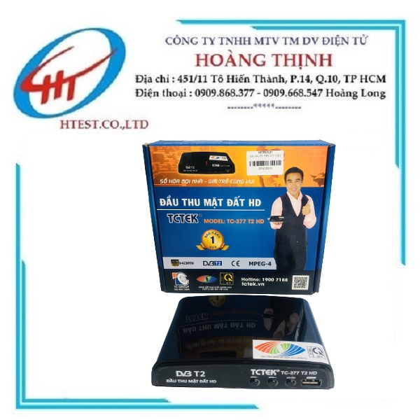 Đầu thu tc tek 377 hàng chính hãng - sp000919
