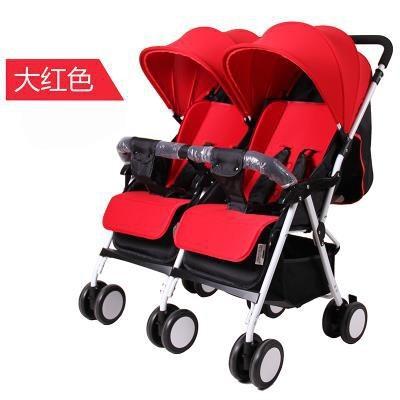 Xe đẩy sinh đôi 2 chiều, 3 tư thế