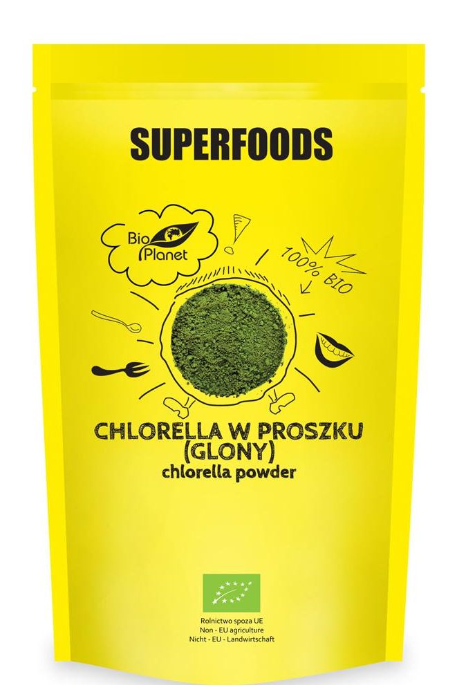 Bột tảo lục chlorella hữu cơ Ba Lan 200g