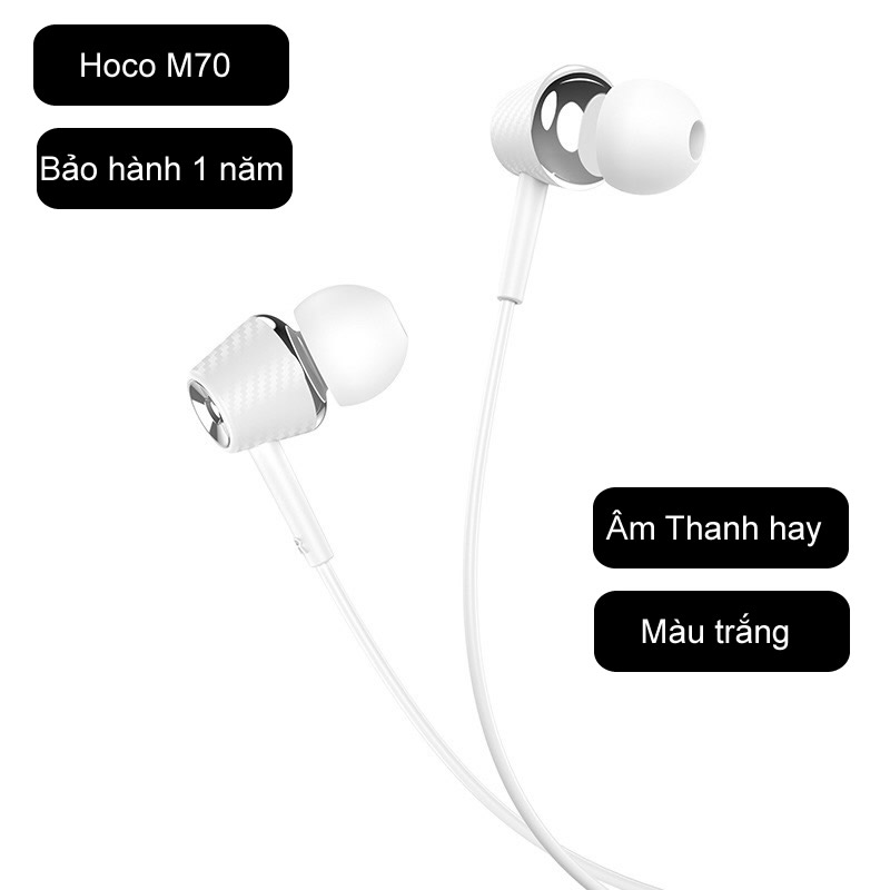 Tai nghe Hoco M70 đa năng có dây