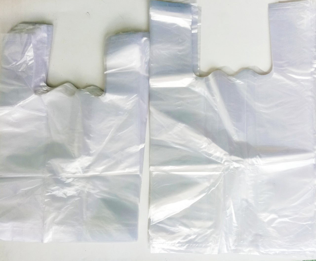 1 kg túi nilon Xốp zin trắng mỏng