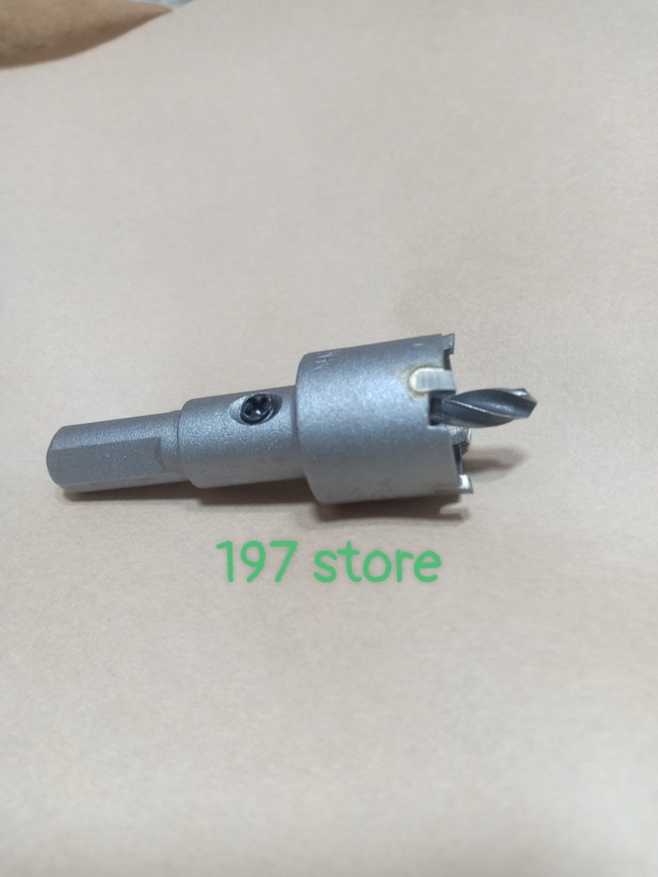 Mũi khoan khoét lỗ sắt đầu lưỡi gắn hợp kim chất lượng cao các cỡ phi 16 17 18 20 21 22 24 25 27 30 35 40 42 45 50 53 55 60