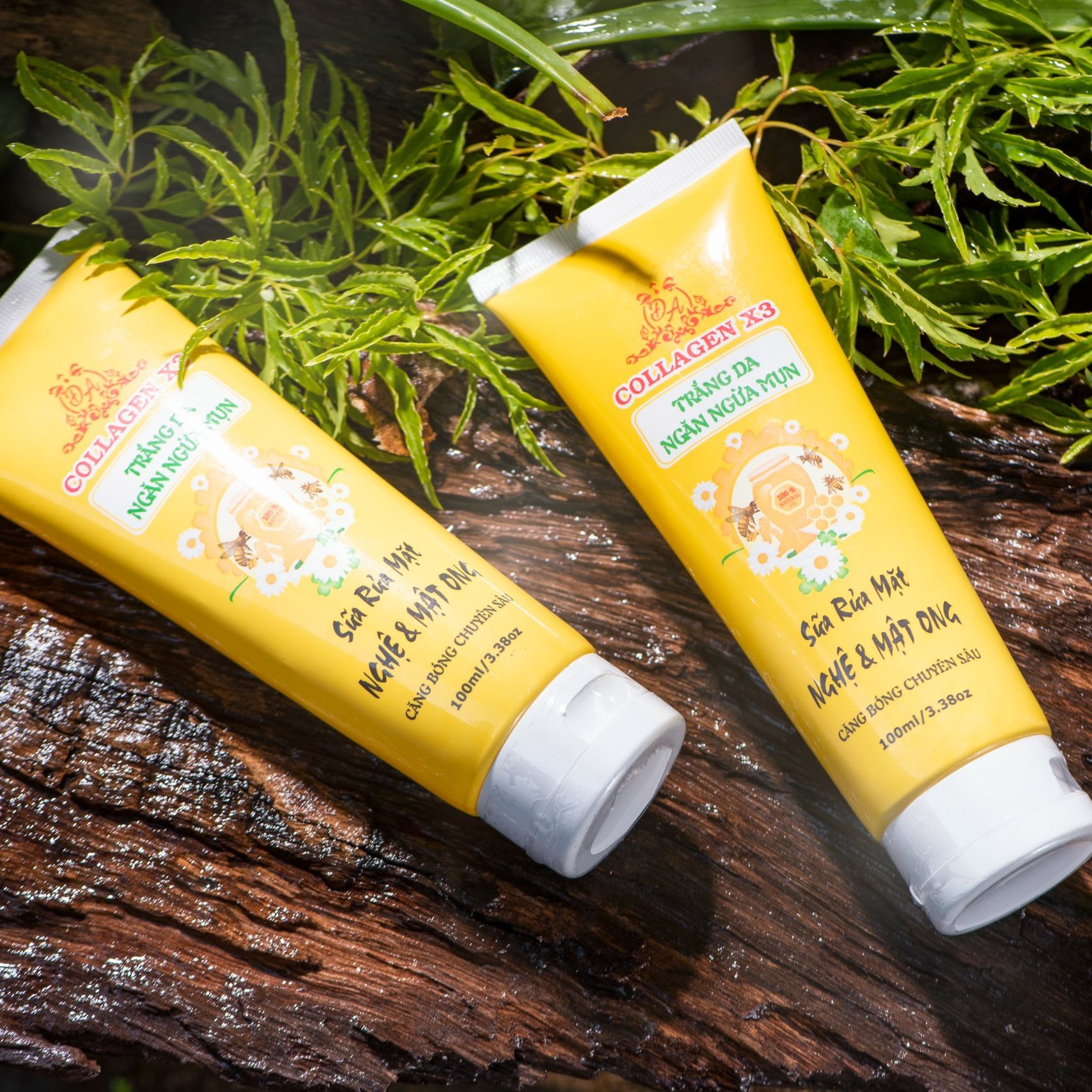 [KÈM QUÀ TẶNG] SỮA RỬA MẶT NGHỆ MẬT ONG COLLAGEN X3 CHÍNH HÃNG ĐÔNG ANH