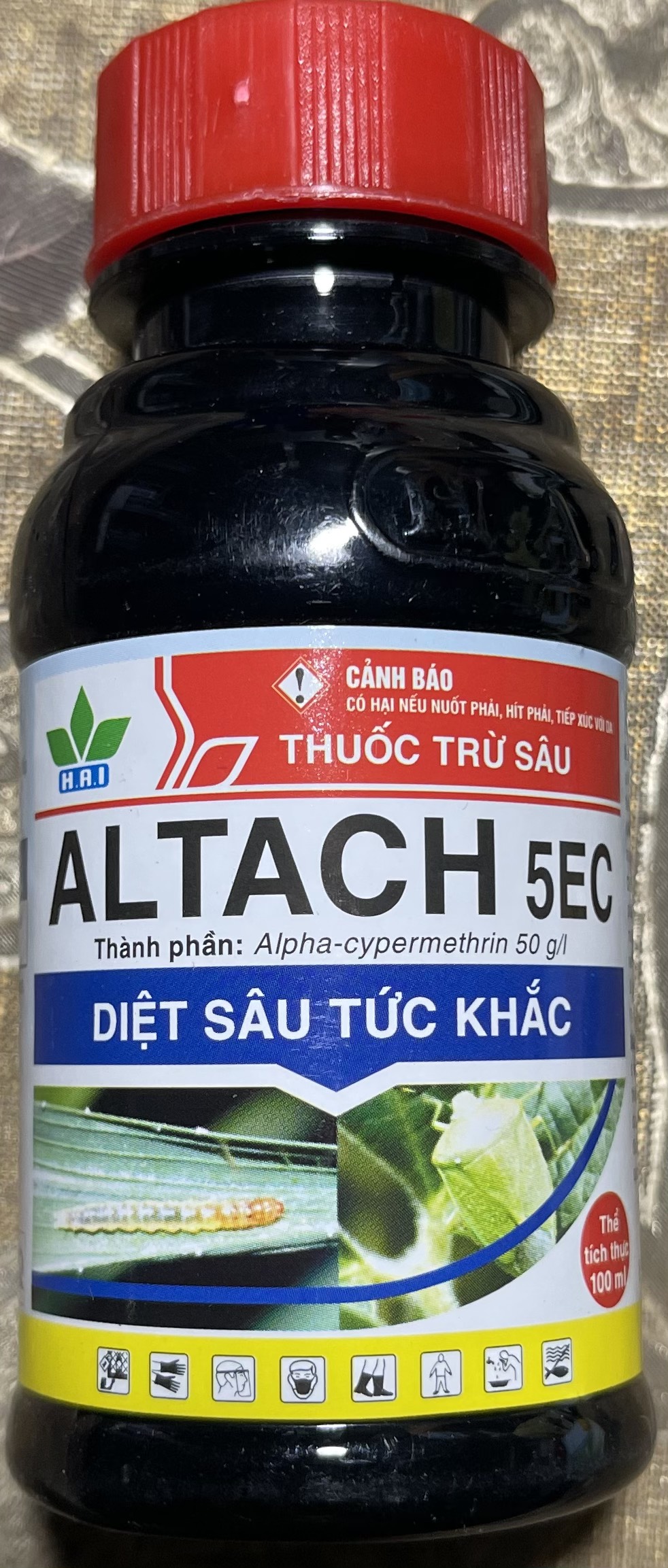 Thuốc Trừ Sâu ALTACH 5EC - Trừ Sây Trên Hoa Hồng, Rầy Nâu, Rệp, Sâu Cuốn Lá, Bọ Xít - Chai 100ml