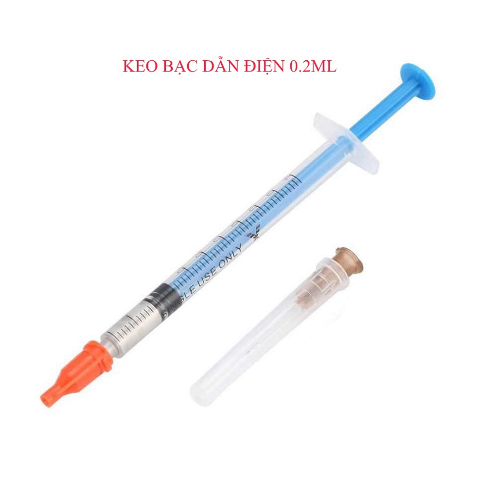 Keo bạc dẫn điện 0.2ml - bút vẽ mạch
