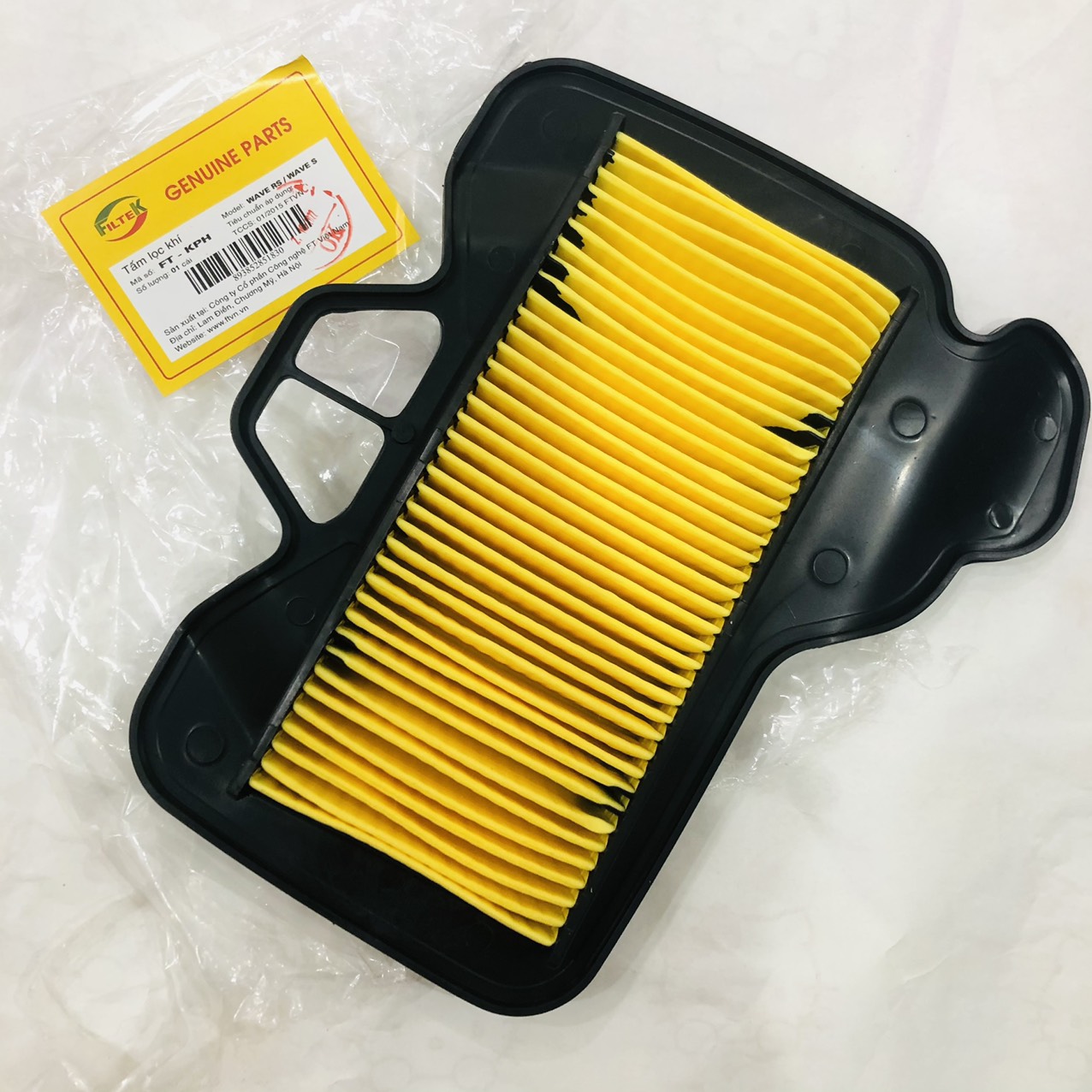 [HCM]Lọc gió xe máy dành cho xe máy Honda Wave RS/110/RSX/Alpha .Sản phẩm chất lượng giúp lọc không khí loại bụi bẩn tạp chất hiệu quả - Shop Tây Thành