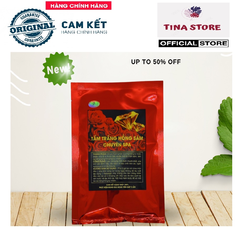 Tắm trắng da thải độc hồng sâm body white công nghệ hàn quốc - mẫu mới