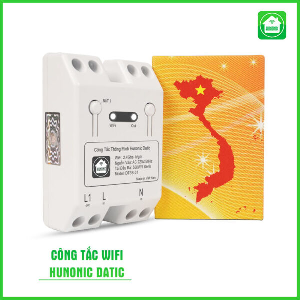 Công Tắc Thông Minh Wifi Hunonic Datic