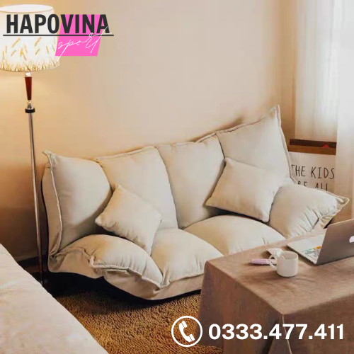 Ghế sofa bệt tatami nhật bản, sofa đa năng biến hình cao cấp, sofa lười điều chỉnh phong cách tropical