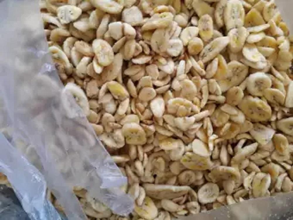 500g chuối sấy vụn hàng ngon giòn ngọt