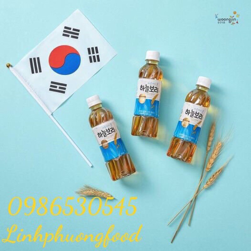 Trà lúa mạch 500ml woongjin hàn quốc