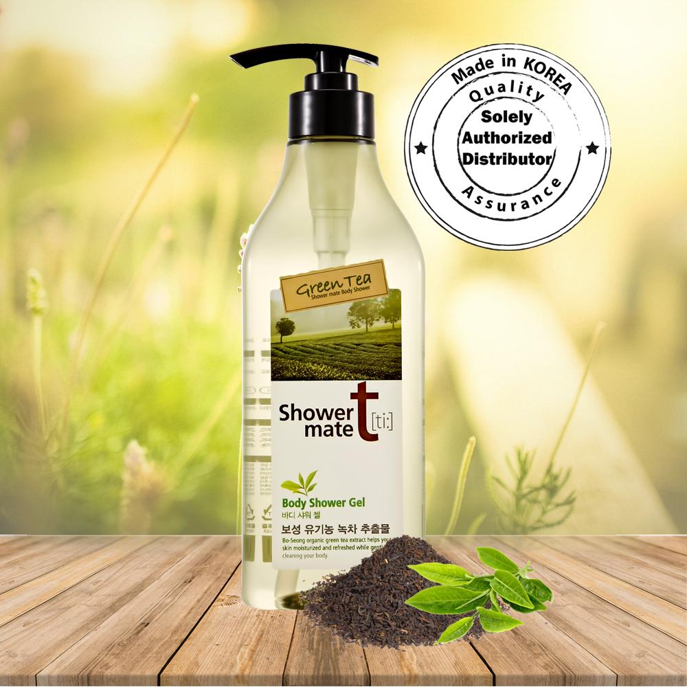 Sữa tắm Showermate Body Nature Green Tea Hàn Quốc 550ml